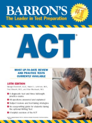 cover image of Barron's ACT